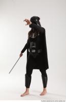 LUCIE DARTH VADER STANDING POSE WITH LIGHTSABER (2)